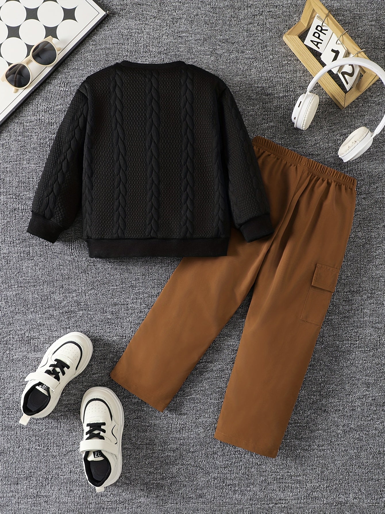Estilo Natural – Conjunto Casual para Menino