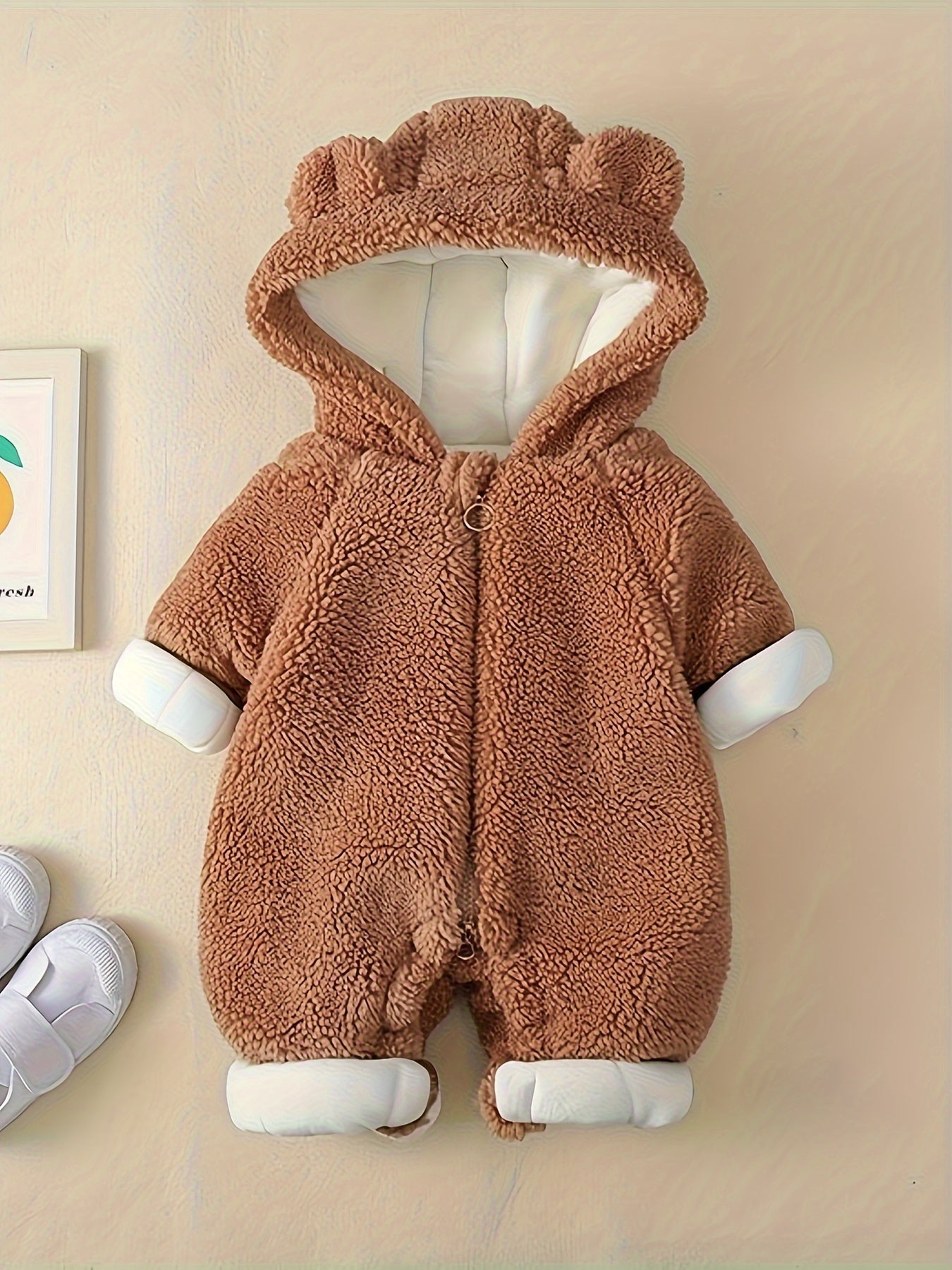 Macacão Térmico Ursinho – Fato de Inverno para Bebé