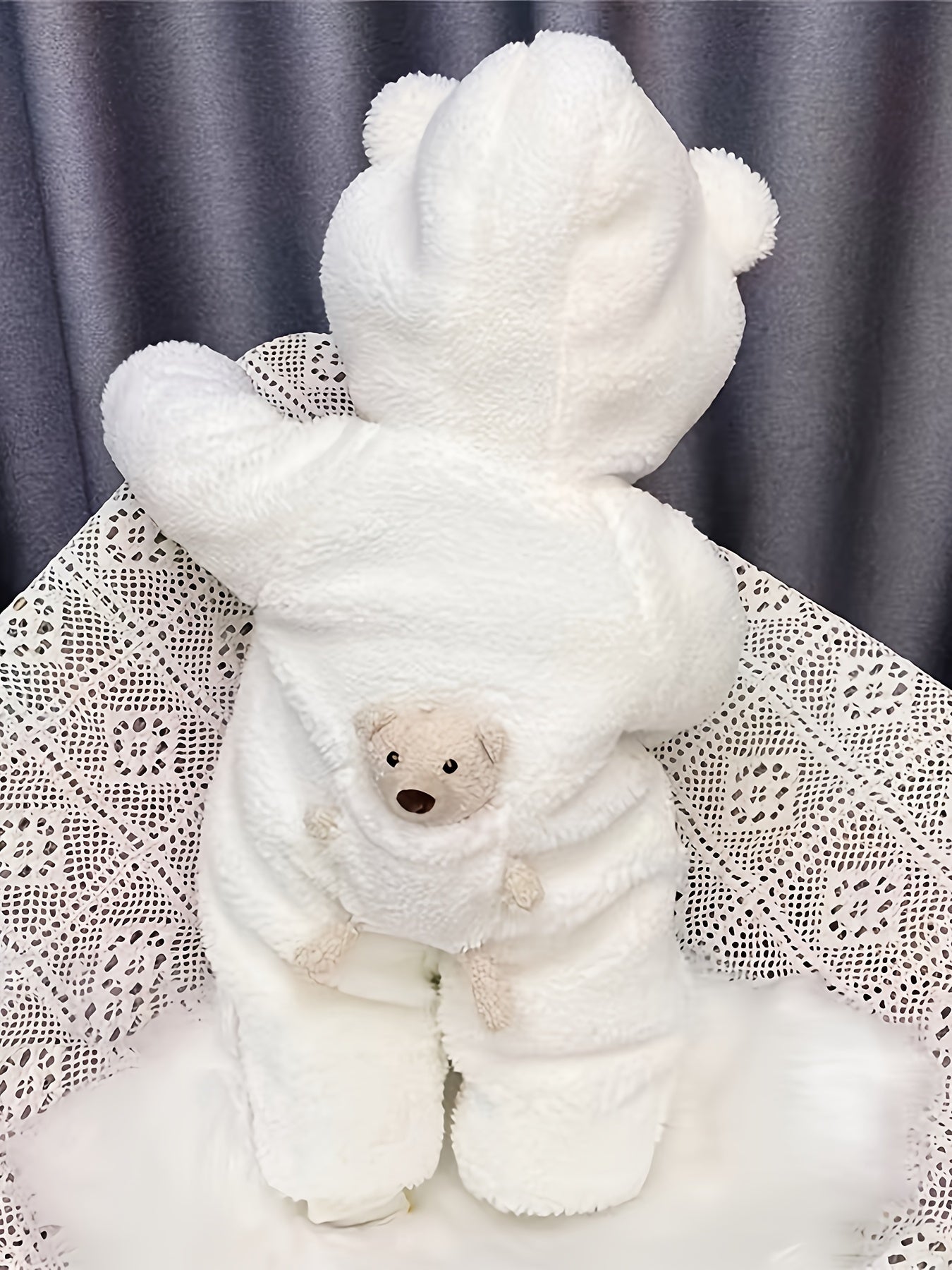 Macacão Térmico Ursinho – Fato de Inverno para Bebé