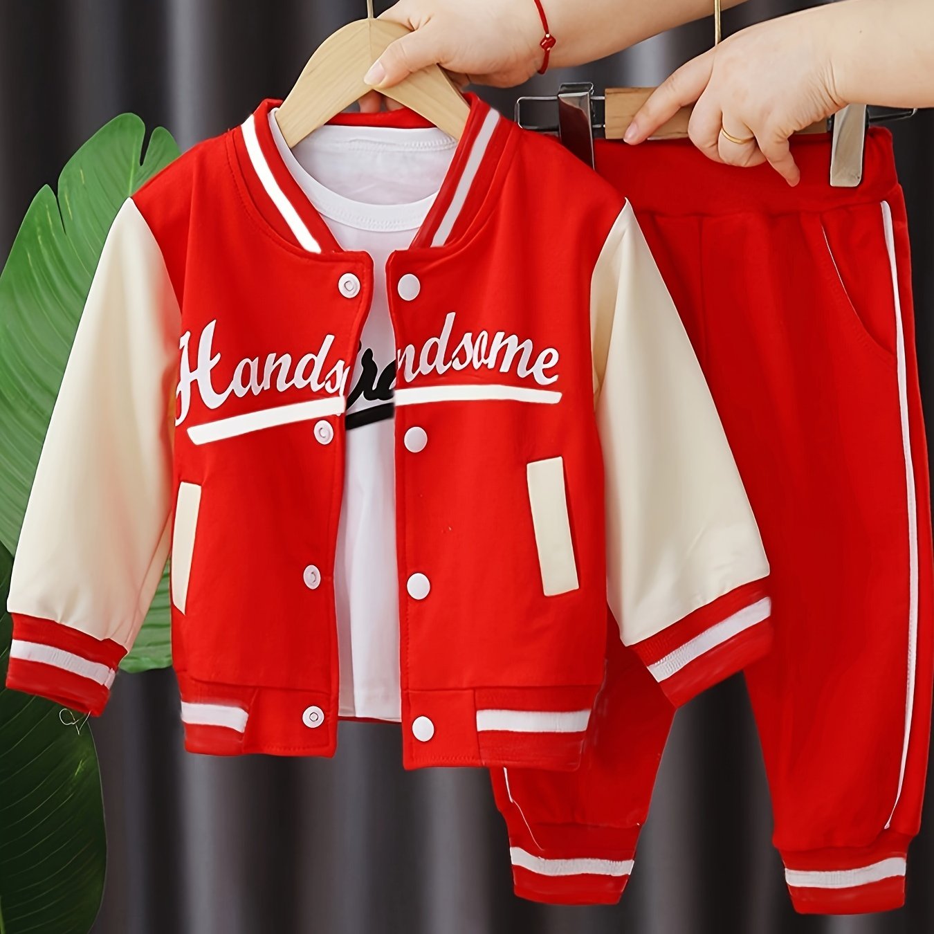 Pequeno Campeão – Conjunto Casual estilo "Baseball"