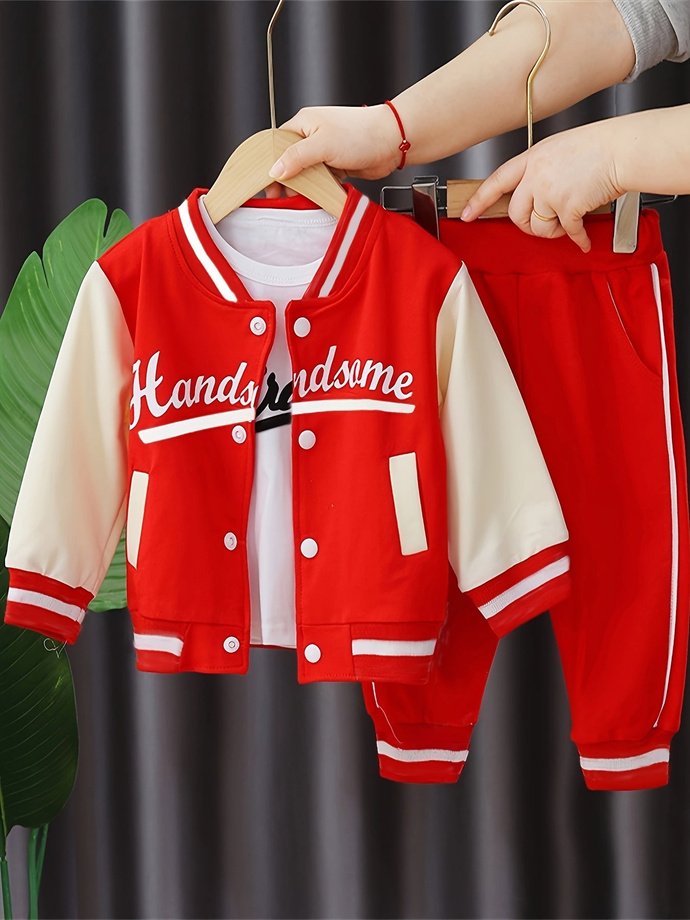 Pequeno Campeão – Conjunto Casual estilo "Baseball"