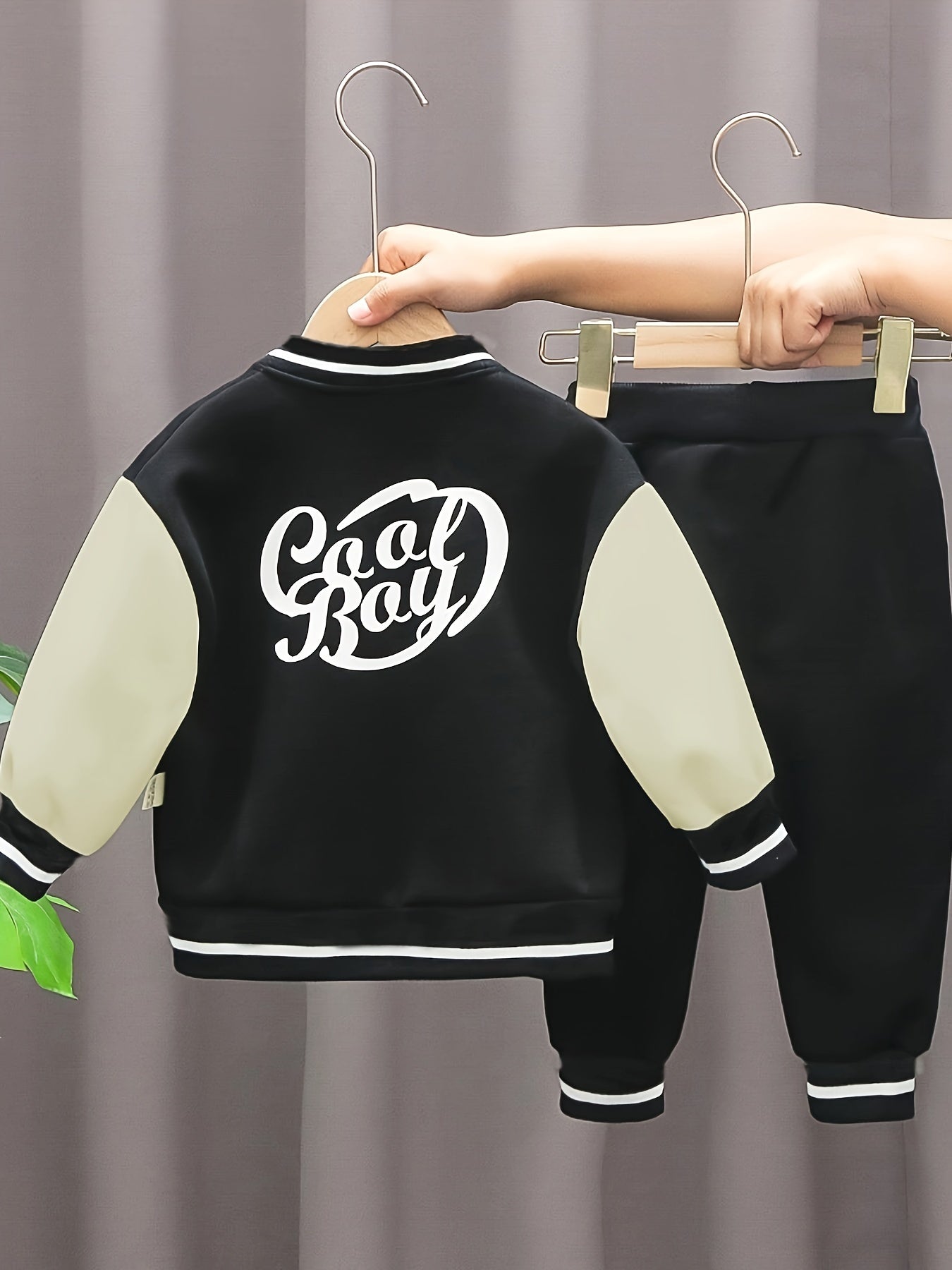 Pequeno Campeão – Conjunto Casual estilo "Baseball"
