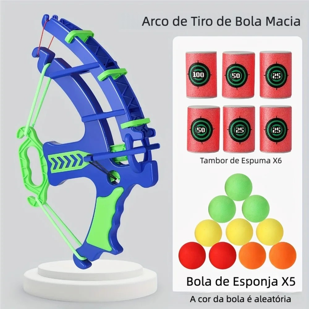 Brinquedo de Tiro com Balas de Espuma