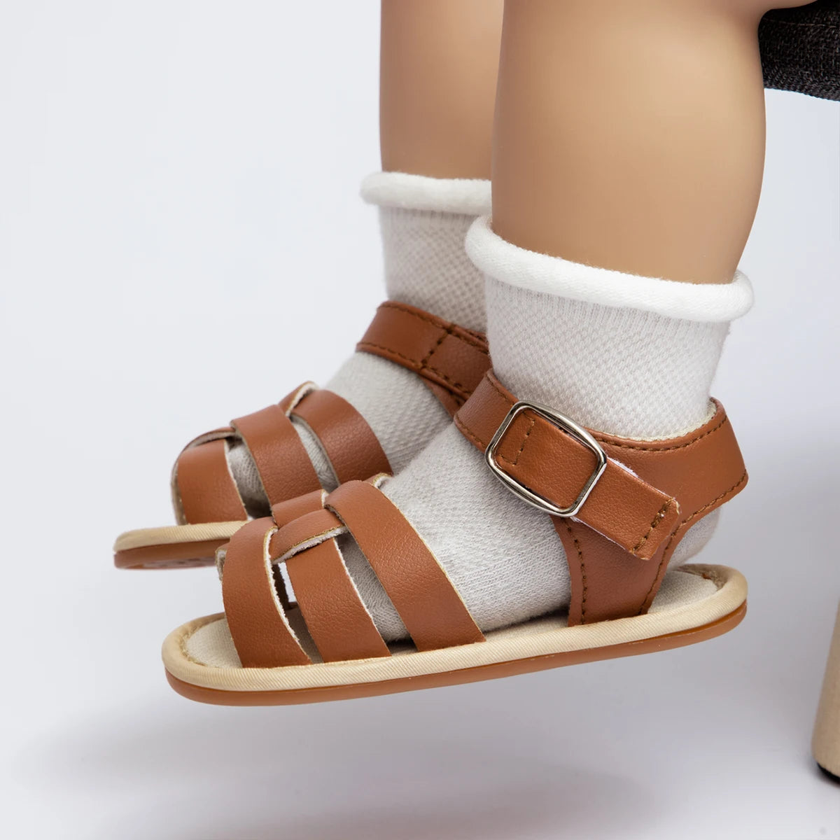 Sandálias Antiderrapantes FlexiBaby - Brinque & Aprenda