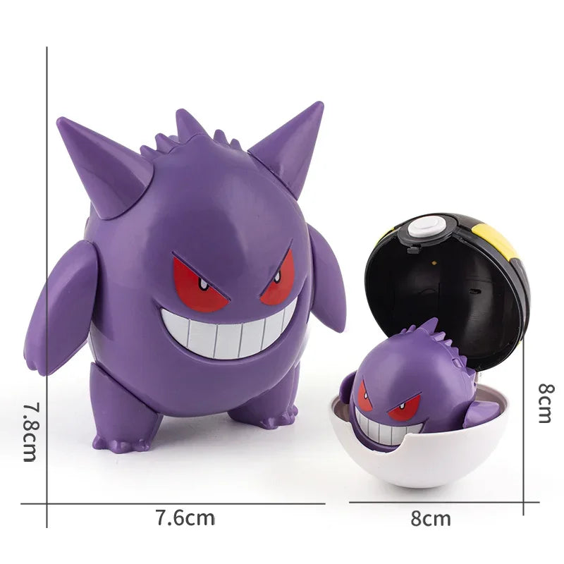 Mundo Pokémon – Pack de Figuras com Pokébolas