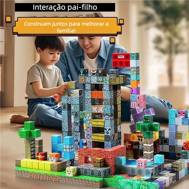 Pequenos Construtores® – Blocos Magnéticos