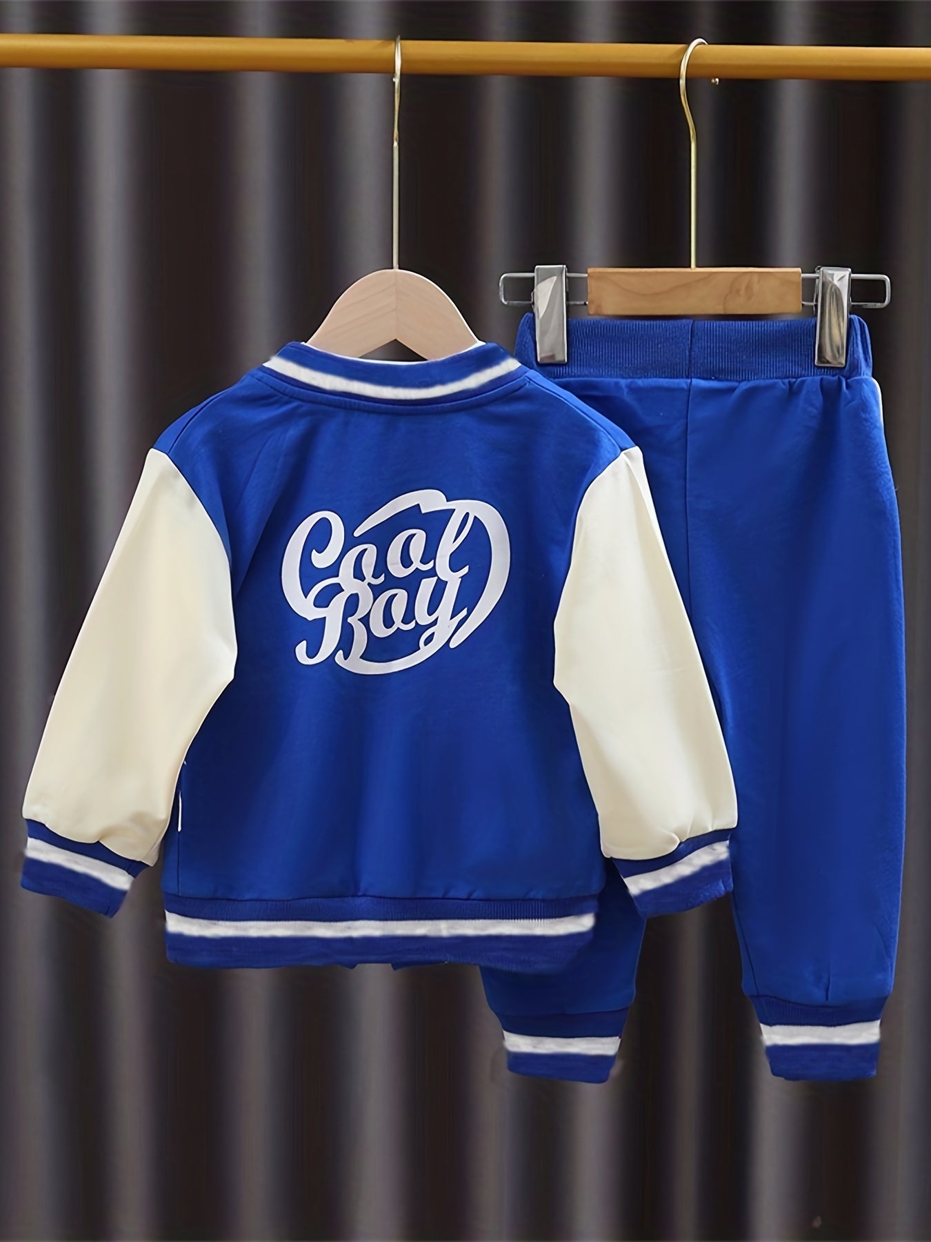 Pequeno Campeão – Conjunto Casual estilo "Baseball"