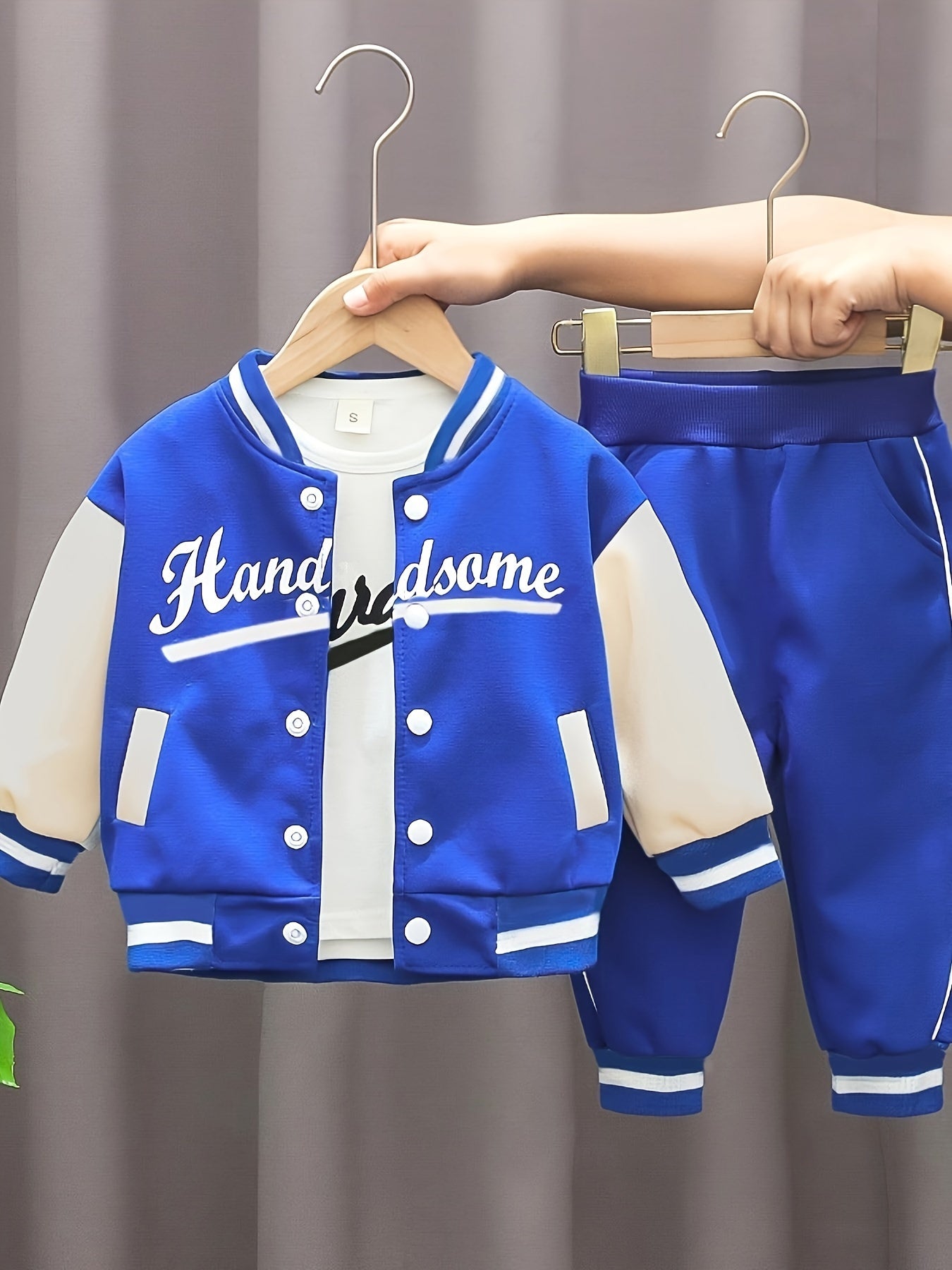Pequeno Campeão – Conjunto Casual estilo "Baseball"