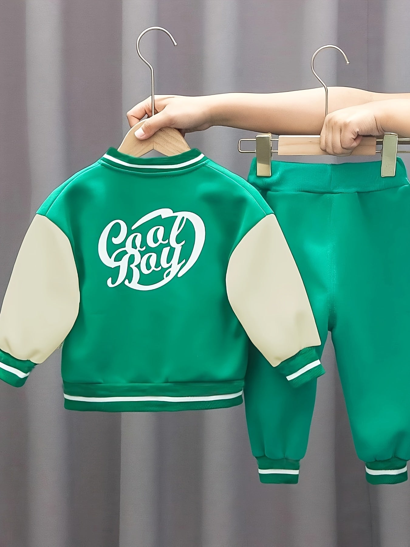 Pequeno Campeão – Conjunto Casual estilo "Baseball"