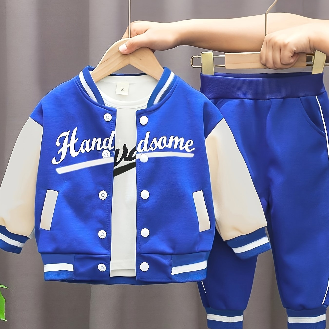 Pequeno Campeão – Conjunto Casual estilo "Baseball"