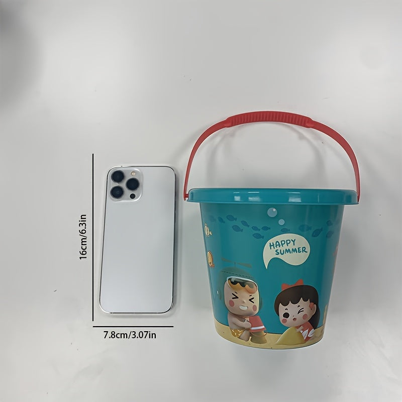 Kit de 18 Peças de Brinquedos de Praia - Brinque & Aprenda