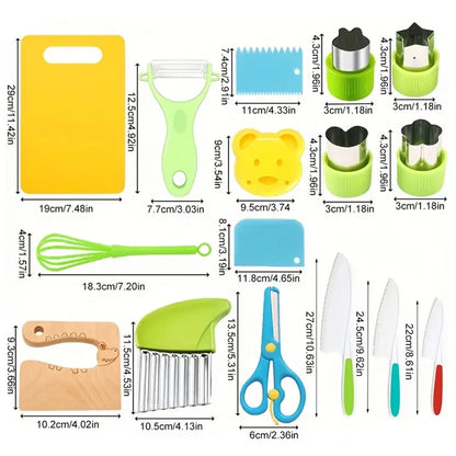 Mini-Chefe – Utensílios de Cozinha para Crianças