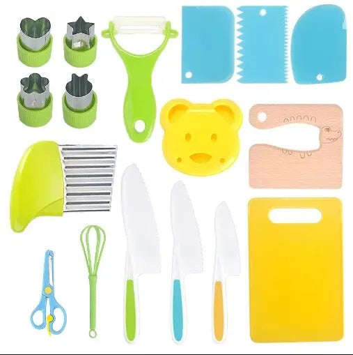 Mini-Chefe – Utensílios de Cozinha para Crianças