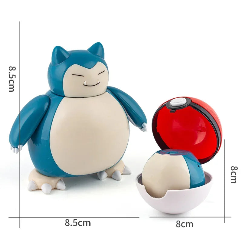 Mundo Pokémon – Pack de Figuras com Pokébolas