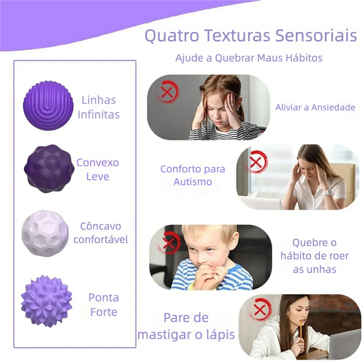 Bolinhas Magnéticas Calmantes