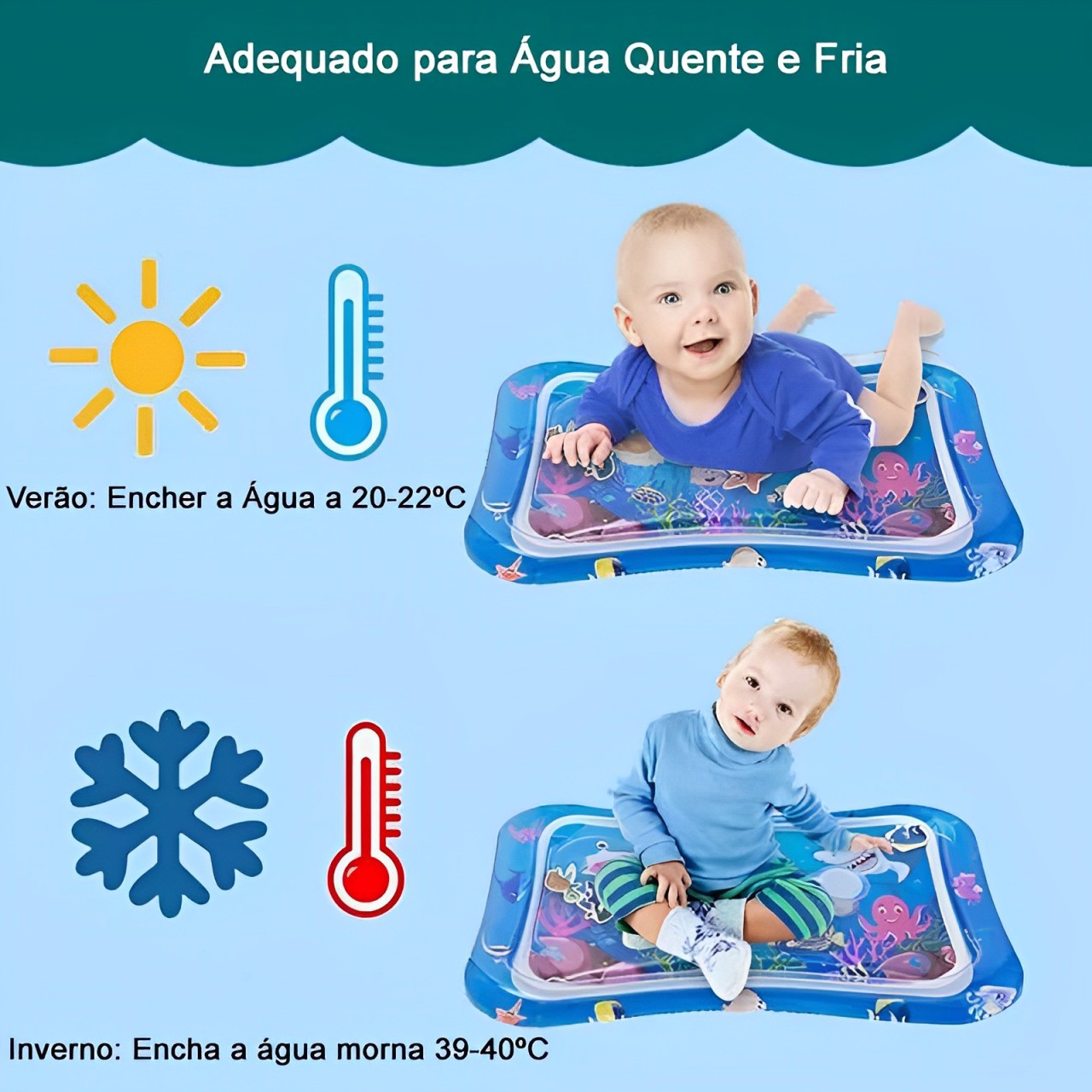 Piscina Sensorial AquaPlay - Brinque & Aprenda 