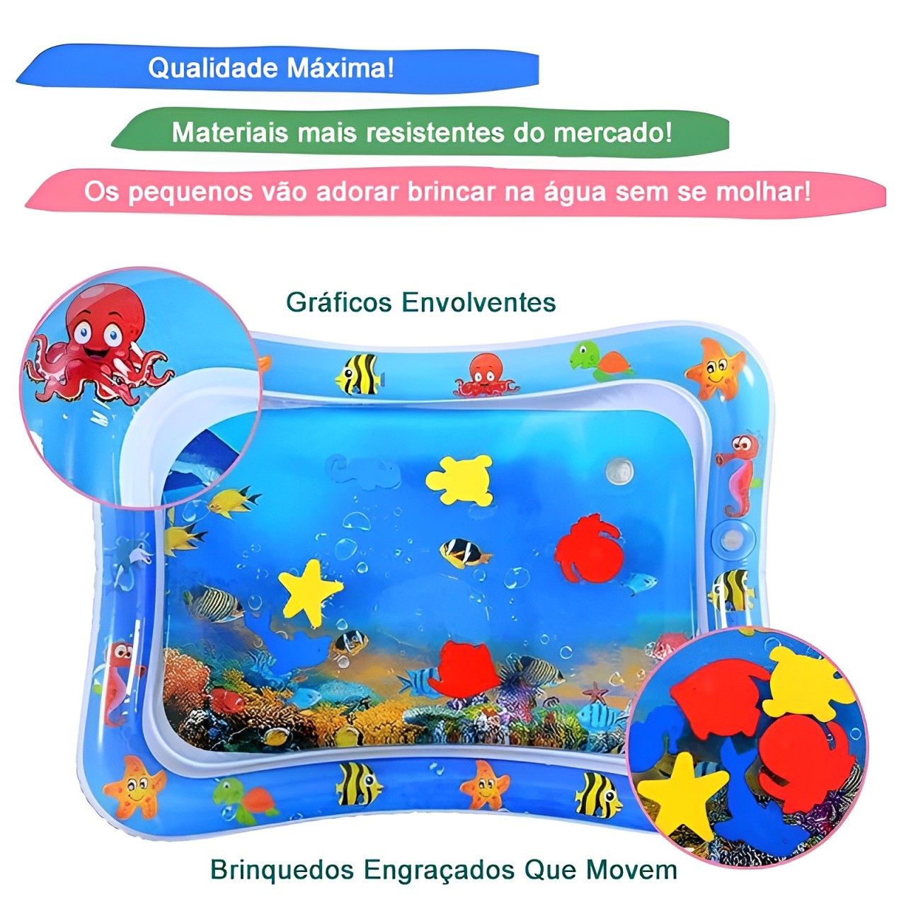 Piscina Sensorial AquaPlay - Brinque & Aprenda 